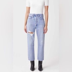 Agolde 90’s crop Echo mid rise loose size 26